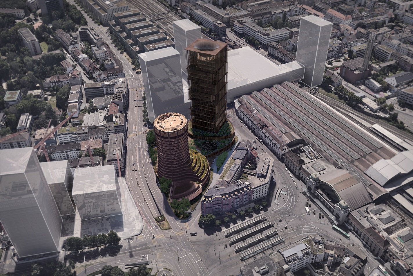 Proposed project by ELEMENTAL and Nissen Wentzlaff Studio